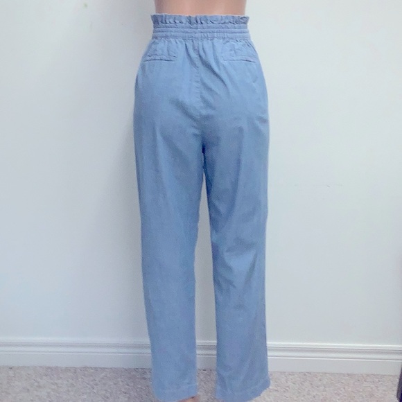 Lauren Ralph Lauren Cropped Cotton Pants - Picture 5 of 8